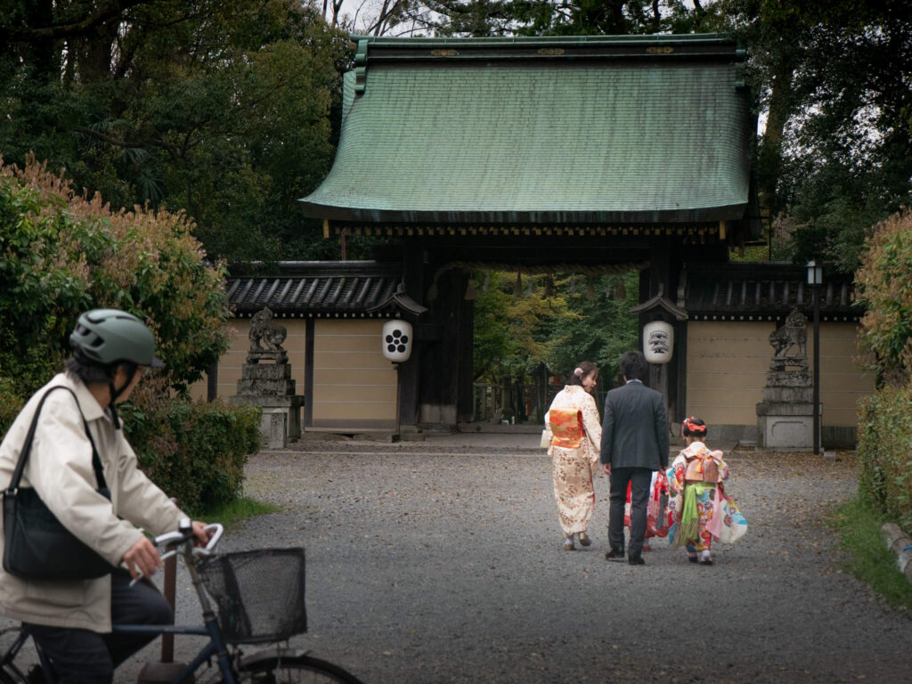 Sakura Festival | Dressed up family